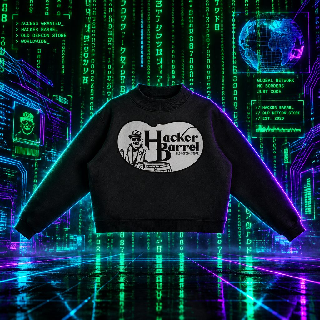 Hacker Barrel W Essential Fleece Mock-Neck Crew Sweatshirt